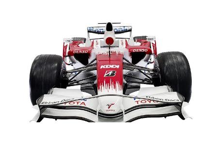 An der Front fällt der Doppeldecker-Flügel im McLaren-Design auf.