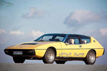 Lotus Elite, Seitenansicht