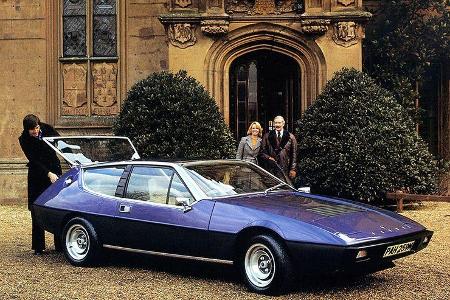 Lotus Elite, Seitenansicht