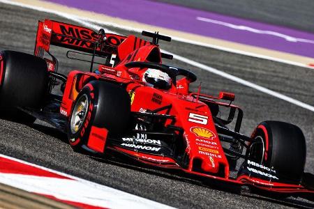 Sebastian Vettel - Ferrari - Formel 1 - GP Bahrain - 29. März 2019