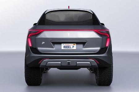 Tesla Pickup, Rendering von Emre Husman