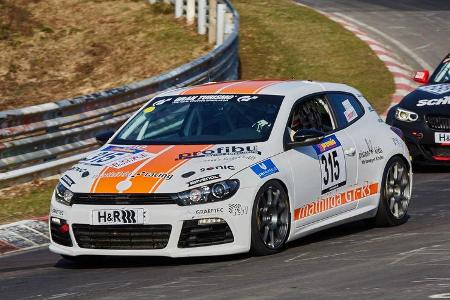 VLN2015-Nürburgring-Volkswagen Scirocco-Startnummer #315-SP3T