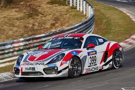 VLN2015-Nürburgring-Porsche Cayman S-Startnummer #399-V6