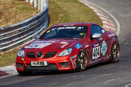 VLN2015-Nürburgring-Mercedes-Benz SLK 350-Startnummer #404-V6