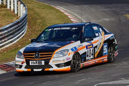 VLN2015-Nürburgring-Mercedes-Benz C 230-Startnummer #484-V4