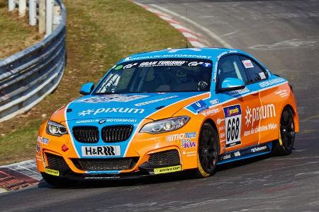 VLN2015-Nürburgring-BMW M235i Racing Cup-Startnummer #668-CUP5