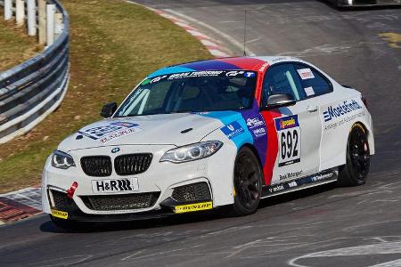 VLN2015-Nürburgring-BMW M235i Racing Cup-Startnummer #692-CUP5