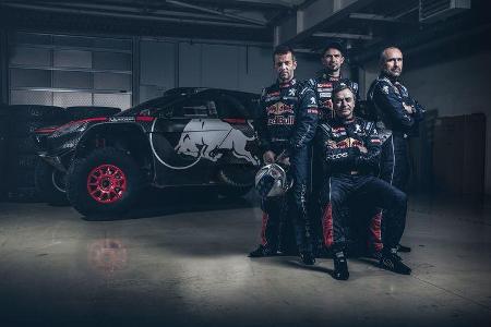 Loeb - Sainz - Peterhansel - Despres - Peugeot - Rallye Dakar