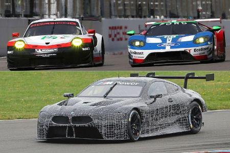 BMW M8 GTE - Porsche 911 RSR - Ford GT - LMGTE Pro