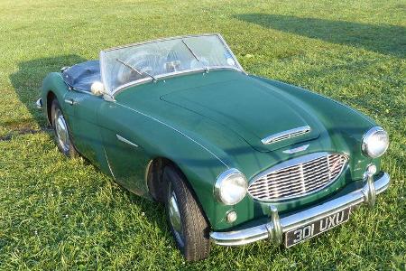 Austin Healy 3000 Fan-Autos - 24h-Rennen Le Mans 2015