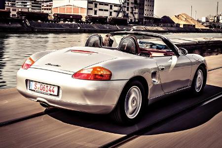 Porsche Boxster 2.7, Heckansicht