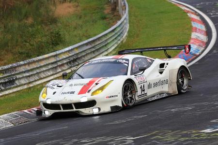 VLN - Nürburgring Nordschleife - Startnummer #14 - Ferrari 488 GT3 - Octane 126 AG - SP9