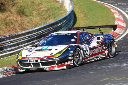 VLN - Nürburgring Nordschleife - Startnummer #22 - Ferrari 488 GT3 - Wochenspiegel Team Monschau - SP9