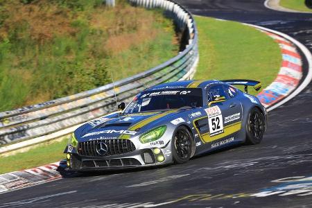 VLN - Nürburgring Nordschleife - Startnummer #52 - Mercedes-AMG GT4 - Mercedes-AMG Testteam Black Falcon - SPX