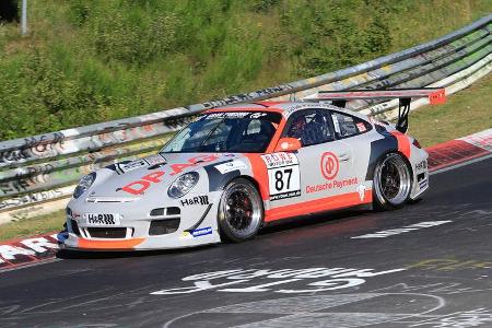 VLN - Nürburgring Nordschleife - Startnummer #87 - Porsche 911 GT3 Cup - H&R - Spezialfedern GmbH & Co.KG - H4