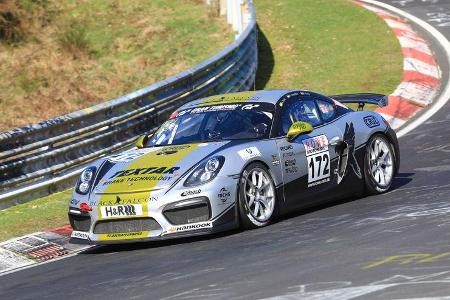 VLN - Nürburgring Nordschleife - Startnummer #172 - Porsche Cayman GT4 CS MR - Black Falcon Team TMD Friction - SP10