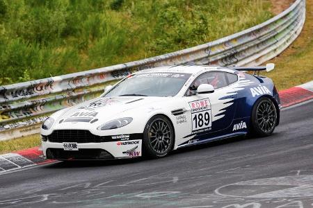 VLN - Nürburgring Nordschleife - Startnummer #189 - Aston Martin Vantage V8 GT4 - Avia Racing - SP10