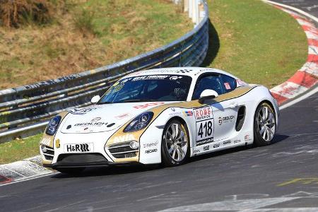 VLN - Nürburgring Nordschleife - Startnummer #418 - Porsche Cayman S - Team Securtal Sorg Rennsport - V6