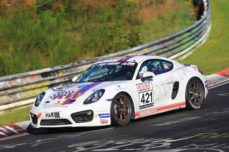 VLN - Nürburgring Nordschleife - Startnummer #421 - Porsche Cayman S - Fanclub Mathol Racing e.V. - V6