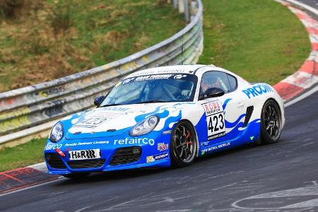 VLN - Nürburgring Nordschleife - Startnummer #423 - Porsche Cayman R - Fanclub Mathol Racing e.V. - V6