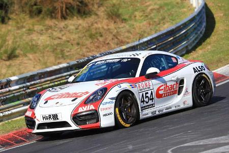 VLN - Nürburgring Nordschleife - Startnummer #454 - Porsche Cayman - Team Securtal Sorg Rennsport - V5