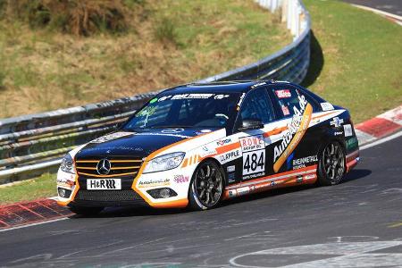 VLN - Nürburgring Nordschleife - Startnummer #484 - Mercedes C 230 - Team AutoArenA Motorsport - V4