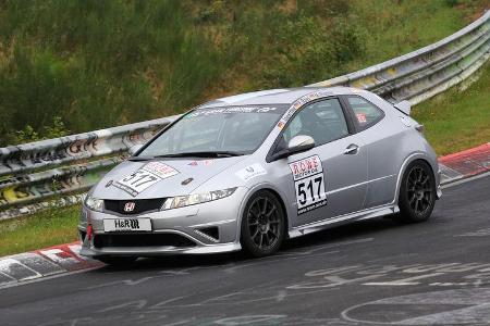 VLN - Nürburgring Nordschleife - Startnummer #517 - Honda Civic Type R - MSC Münster e.V. DMV - V3