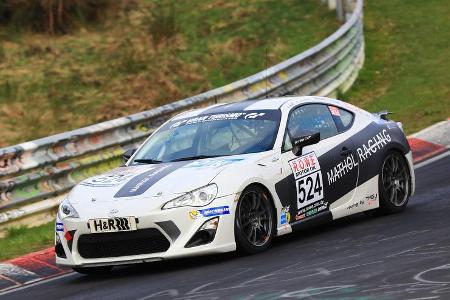 VLN - Nürburgring Nordschleife - Startnummer #524 - Toyota GT86 - Fanclub Mathol Racing e.V. - V3