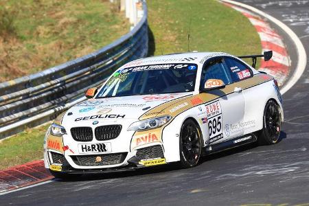 VLN - Nürburgring Nordschleife - Startnummer #695 - BMW M235i Racing Cup - Team Securtal Sorg Rennsport - CUP5