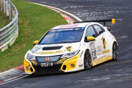 VLN - Nürburgring Nordschleife - Startnummer #818 - Honda Civic Type R TCR - Honda Racing-Team Schmid - TCR