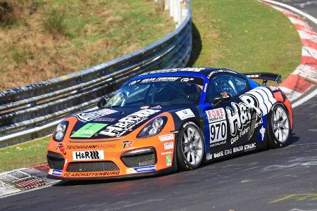 VLN - Nürburgring Nordschleife - Startnummer #970 - Porsche Cayman GT4 Clubsport -MSC Adenau e.V. im ADAC - CUP3