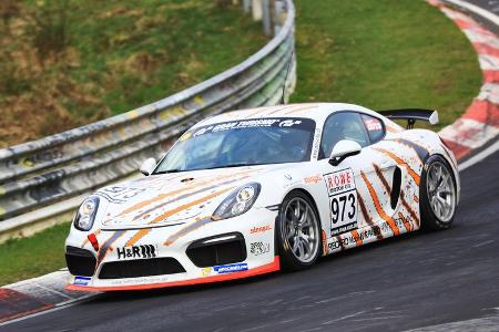 VLN - Nürburgring Nordschleife - Startnummer #973 - Porsche Cayman GT4 Clubsport - Cup3