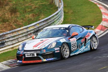 VLN - Nürburgring Nordschleife - Startnummer #980 - Porsche Cayman GT4 Clubsport - MSC Adenau e. V. im ADAC - Cup3