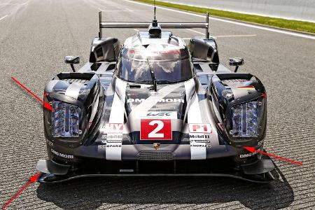 Porsche 919 Hybrid - Technik-Check - WEC / Le Mans 2016