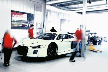 Audi R8 LMS GT3, Seitenansicht