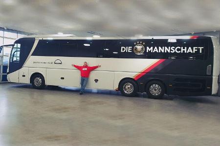 DFB Mannschaftsbus 2019 Sperrfrist 18.3.2019 17:15 Uhr