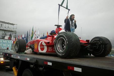 Michael Schumacher - Ferrari - GP Brasilien 2003 - Interlagos