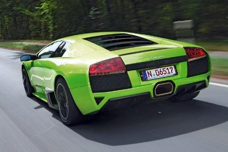 Lamborghini Murciélago, Heckansicht