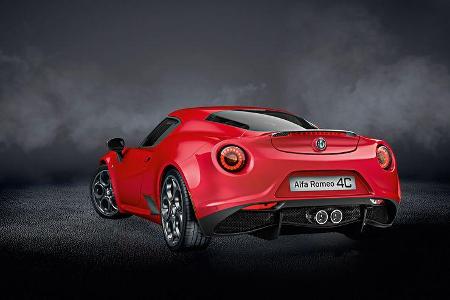 Limited Edition Alfa Romeo 4C Coupé Rosso Forte