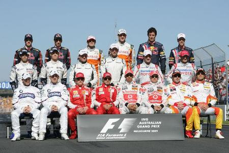 GP Australien 2009 - Melbourne - Fahrer