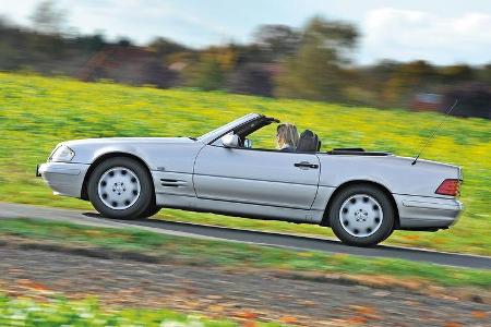 Mercedes SL 280, Seitenansicht