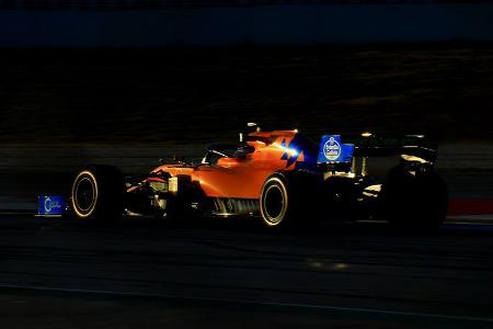 Carlos Sainz - McLaren - Barcelona - F1-Test - 27. Februar 2019