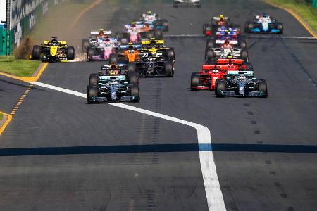 Start - GP Australien 2019