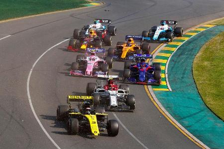 Start - GP Australien 2019