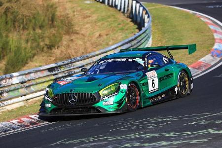 VLN - Nürburgring Nordschleife - Startnummer #6 - Mercedes-AMG GT3 - Black Falcon - SP9 PRE