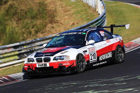 VLN - Nürburgring Nordschleife - Startnummer #210 - BMW M3 GTR - Hofor - Racing - SP6