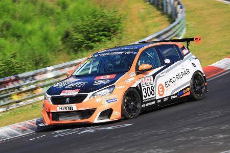 VLN - Nürburgring Nordschleife - Startnummer #308 - Peugeot 308 Racing Cup - Bonk Motorsport KG - SP2T