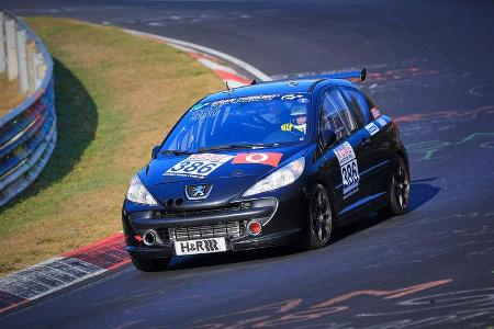 VLN - Nürburgring Nordschleife - Startnummer #386 - Peugeot 207 GTI - SP2T