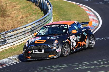 VLN - Nürburgring Nordschleife - Startnummer #387 -BMW Mini JCW - SP2T