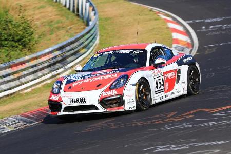 VLN - Nürburgring Nordschleife - Startnummer #454 - Porsche Cayman - Team Securtal Sorg Rennsport - V5